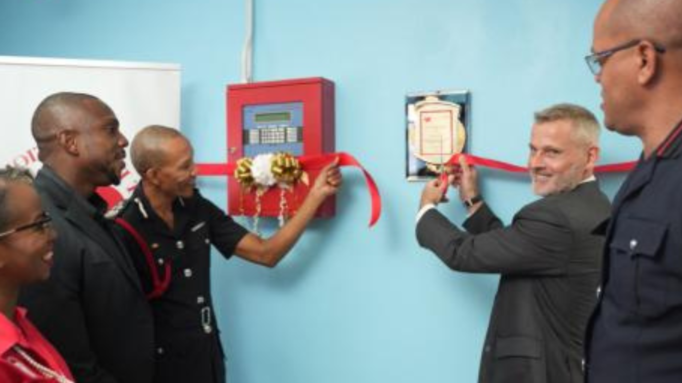 Heart Foundation gets fire alarm system from German Embassy
